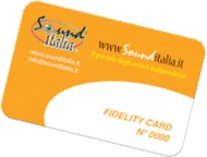 Fidelity card Sound Italia
